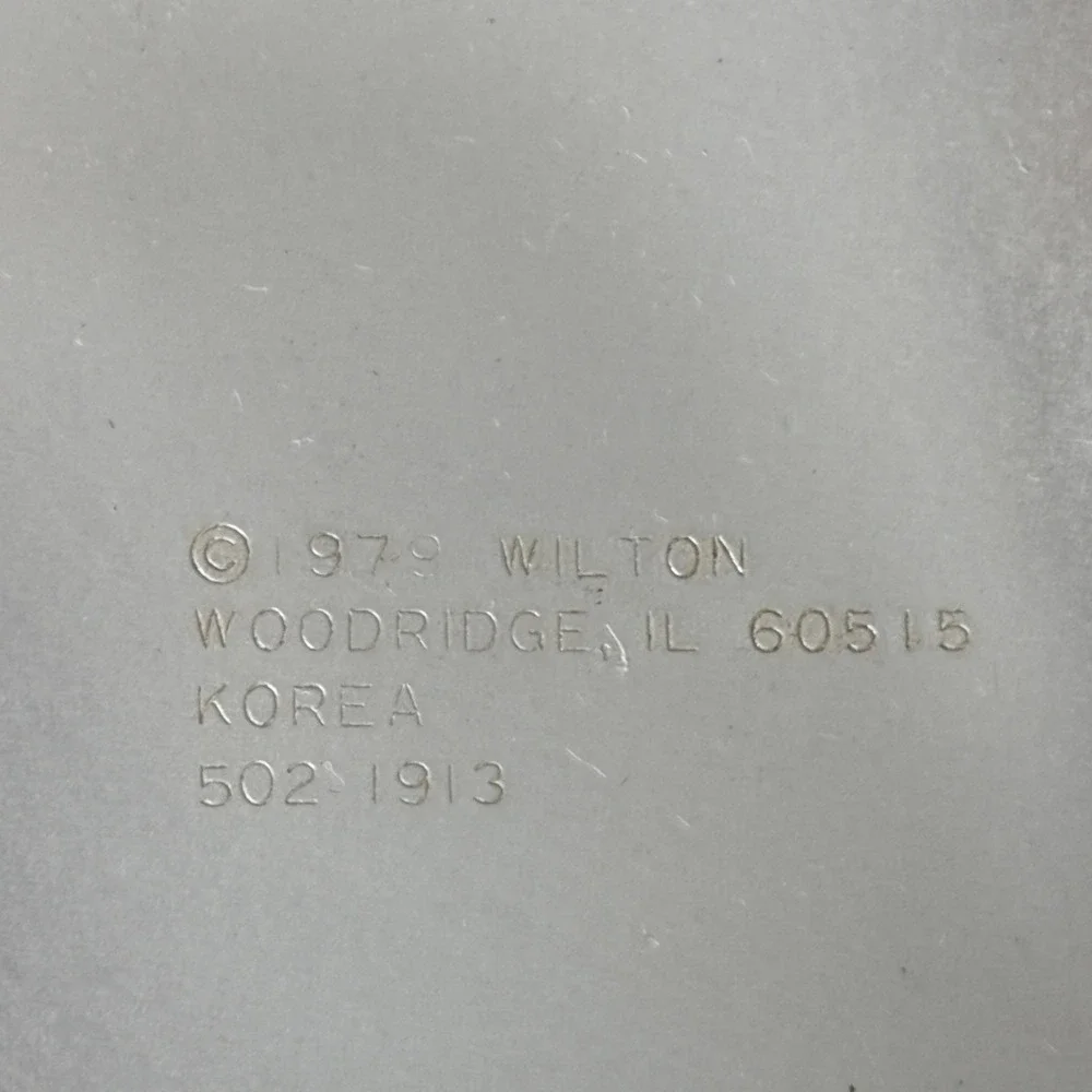 Vintage Wilton Easter Bunny Cake Pan‎ 1979 #502-1913 Made In Korea